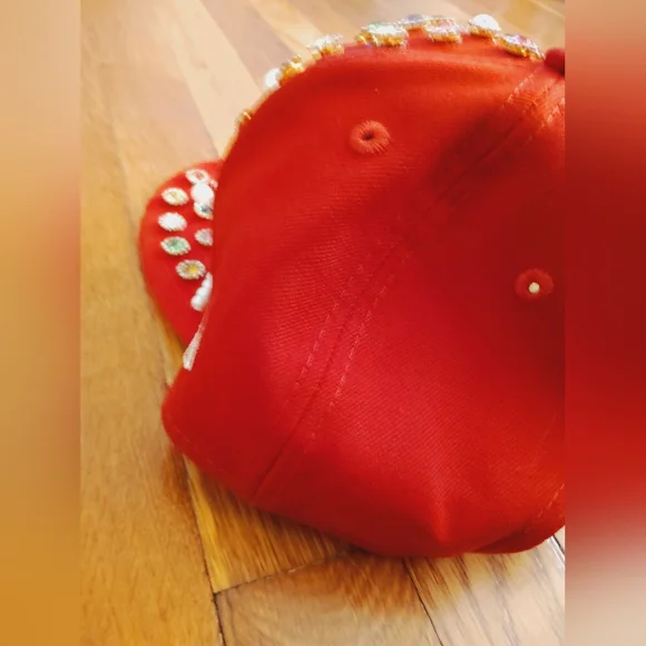 Colorful Gem-Embellished Woman's NewEra Snapback - Picture 3 of 5
